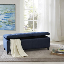 Load image into Gallery viewer, Madison Park Shandra Tufted Top Storage Bench FUR105-0041 By Olliix