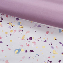 Load image into Gallery viewer, Intelligent Design Abby Metallic Printed And Pintucked Comforter - Twin/Twin Xl ID10-1674