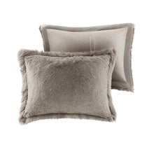 Load image into Gallery viewer, Intelligent Design Malea Shaggy Faux Fur Comforter Set - Full/Queen ID10-1697