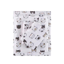 Load image into Gallery viewer, Intelligent Design Cozy Soft Cotton Novelty Print Flannel Sheet Set - Twin Xl ID20-1553