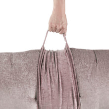 Load image into Gallery viewer, Intelligent Design Edelia Poly Chenille Lounge Floor Pillow Cushion ID31-1528