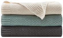 Load image into Gallery viewer, Ink Ivy Bree Knit Knit Throw -50X60" II50-734 By Olliix