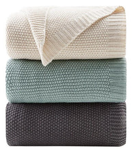 Load image into Gallery viewer, Ink Ivy Bree Knit Knit Blanket -Twin II51-724 By Olliix