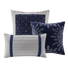 Load image into Gallery viewer, Madison Park Palmer 7 Piece Comforter Set -King MP10-2264 By Olliix