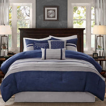 Load image into Gallery viewer, Madison Park Palmer 7 Piece Comforter Set - Cal King MP10-2265 By Olliix