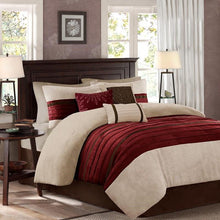 Load image into Gallery viewer, Madison Park Palmer 7 Piece Comforter Set -King MP10-2267 By Olliix