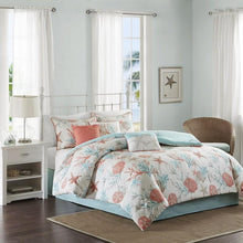 Load image into Gallery viewer, Madison Park Pebble Beach 7 Piece Comforter Set -King MP10-2705 By Olliix
