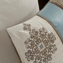 Load image into Gallery viewer, Madison Park Caroline Jacquard 7 Piece Comforter Set -King MP10-4323 By Olliix