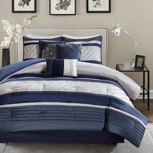Load image into Gallery viewer, Madison Park Blaire 7 Piece Comforter Set - Cal King MP10-4519 By Olliix