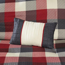 Load image into Gallery viewer, Madison Park Ridge 7 Piece Herringbone Comforter Set -Queen MP10-4669 By Olliix