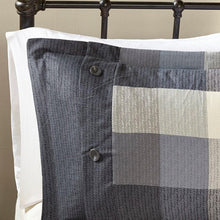 Load image into Gallery viewer, Madison Park Ridge 7 Piece Herringbone Comforter Set -King MP10-4677 By Olliix