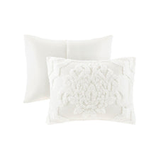 Load image into Gallery viewer, Madison Park Viola 3 Piece Tufted Cotton Chenille Damask Comforter Set - King/Cal King MP10-6016