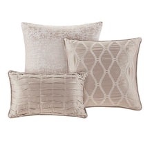 Load image into Gallery viewer, Madison Park Ava 7 Piece Chenille Jacquard Comforter Set - King MP10-6033