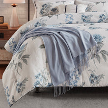 Load image into Gallery viewer, Madison Park Zennia 7 Piece Printed Seersucker Comforter Set With Throw Blanket - Full/Queen MP10-6303