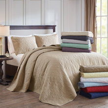 Load image into Gallery viewer, Madison Park Quebec Reversible Bedspread Set - Queen MP13-6153 By Olliix