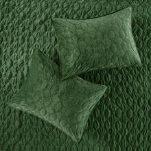 Load image into Gallery viewer, Madison Park Harper Faux Velvet Reversible 3 Piece Coverlet Set - Full/Queen MP13-6466