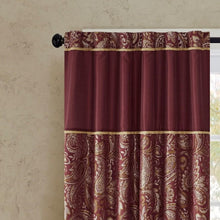 Load image into Gallery viewer, Madison Park Aubrey Jacquard Panel Pair -84" Panel MP40-2712 By Olliix