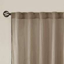 Load image into Gallery viewer, Madison Park Solid Crushed Window Panel Pair -42" X 95" MP40-4502 By Olliix