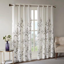Load image into Gallery viewer, Madison Park Cecily Burnout Printed Window Panel -50X84" MP40-4609 By Olliix