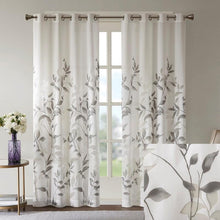 Load image into Gallery viewer, Madison Park Cecily Burnout Printed Window Panel -50X84" MP40-4609 By Olliix