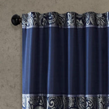 Load image into Gallery viewer, Madison Park Aubrey Jacquard Panel Pair -108" Panel MP40-4898 By Olliix