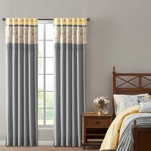 Load image into Gallery viewer, Madison Park Serene Embroidered Window Panel - 50X84" MP40-5478 By Olliix