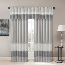Load image into Gallery viewer, Madison Park Amherst Polyoni Pintuck Valance - 50X18" MP41-4377 By Olliix
