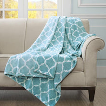 Load image into Gallery viewer, Madison Park Ogee Oversized Throw -60X70" MP50-1729 By Olliix