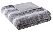 Load image into Gallery viewer, Madison Park Zuri Oversized Faux Fur Throw -60X70" MP50-2830 By Olliix
