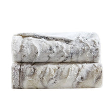 Load image into Gallery viewer, Madison Park Sachi Oversized Faux Fur Throw -60X70" MP50-4907 By Olliix