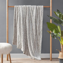 Load image into Gallery viewer, Madison Park Zuri Oversized Faux Fur Throw - 60X70" MP50-6233 By Olliix