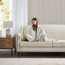 Load image into Gallery viewer, Madison Park Zuri Oversized Faux Fur Throw - 60X70" MP50-6233 By Olliix