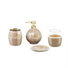 Load image into Gallery viewer, Madison Park Mosaic 4 Piece Bath Accessory Set MP71-4894 By Olliix