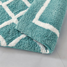 Load image into Gallery viewer, Madison Park Bittman Reversible High Pile Tufted Microfiber Bath Rug - 24X60" MP72-5668