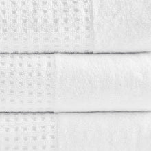 Load image into Gallery viewer, Madison Park Spa Waffle 6 Piece Waffle Cotton Jacquard Towels Set MP73-5974