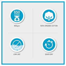 Load image into Gallery viewer, Madison Park Organic 6 Piece Organic Cotton Towel Set MP73-6181 By Olliix