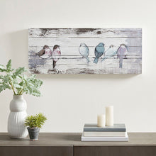 Load image into Gallery viewer, Madison Park Perched Birds Hand Painted Wood Plank MP95B-0217 By Olliix