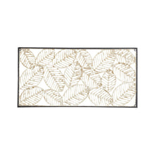 Load image into Gallery viewer, Madison Park Paper Cloaked Leaves Paper Cloaked Wall Decor Metal Frame MP95B-0224