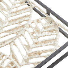 Load image into Gallery viewer, Madison Park Paper Cloaked Leaves Paper Cloaked Wall Decor Metal Frame MP95B-0224