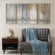 Load image into Gallery viewer, Madison Park Forest Reflections Gel Coated Canvas Set Of 3 MP95C-0041 By Olliix