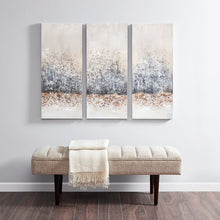 Load image into Gallery viewer, Madison Park Twilight Mystere 100% Hand Brush Embellished Canvas, 3 Piece Set MP95C-0172