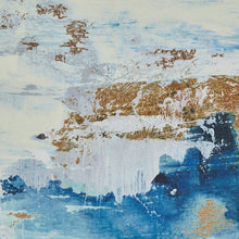 Load image into Gallery viewer, Madison Park Blue Horizon Gallery Art 5 Piece Set With Bronze Frame MP95C-0179A