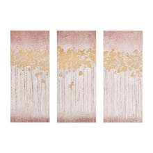 Load image into Gallery viewer, Madison Park Twilight Forest Gel Coated Canvas With Gold Foil 3 Piece Set MP95C-0216