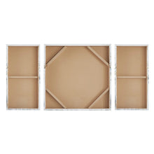Load image into Gallery viewer, Madison Park Blue Midst Forest Printed Canvas With Gold Foil 3 Piece Set MP95C-0226
