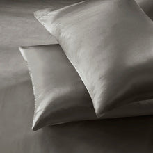 Load image into Gallery viewer, Madison Park Essentials Satin Wrinkle-Free Luxurious 6-Piece Sheet Set - Full MPE20-768