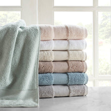Load image into Gallery viewer, Madison Park Signature Turkish Cotton 6 Piece Bath Towel Set MPS73-416