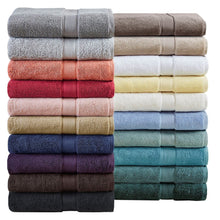 Load image into Gallery viewer, Madison Park Signature 800Gsm 100% Cotton 8 Piece Towel Set MPS73-423