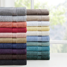 Load image into Gallery viewer, Madison Park Signature 800Gsm 100% Cotton 8 Piece Towel Set MPS73-424