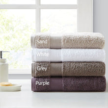 Load image into Gallery viewer, Madison Park Signature Luxor 100% Egyptian Cotton 6 Piece Towel Set MPS73-425
