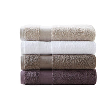 Load image into Gallery viewer, Madison Park Signature Luxor 100% Egyptian Cotton 6 Piece Towel Set MPS73-427